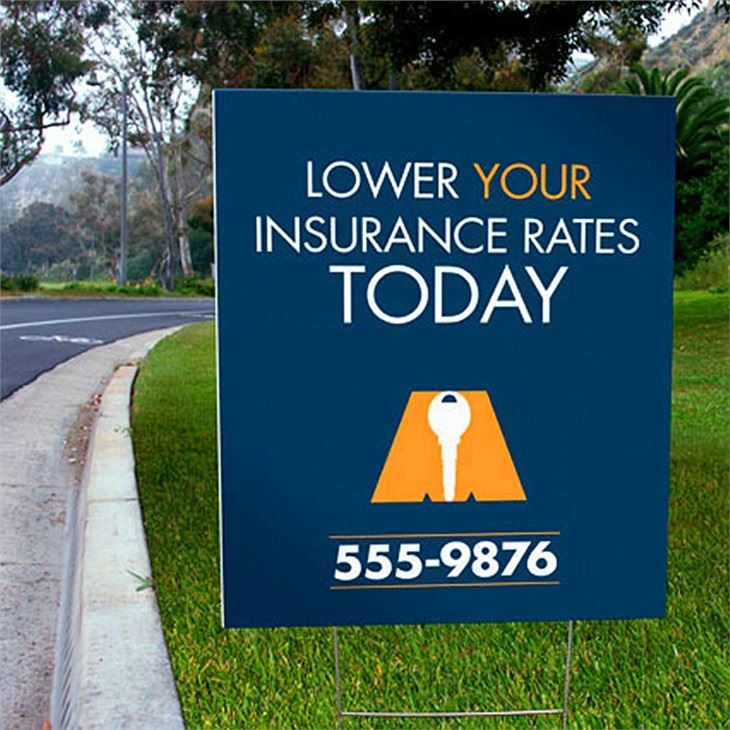 Coroplast Advertising Estate Signboard